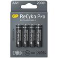 GP ReCyko Pro Rechargeable AA Batteries 2000mAh - 4 Pcs.