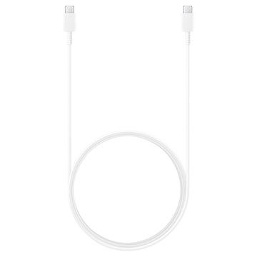 Kabel Samsung USB-C / USB-C EP-DX310JWEGEU-3A, 1,8 m-bílá