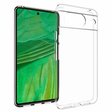 Google Pixel 8 Protiskluzové TPU Pouzdro - Průhledný