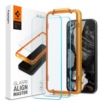 Google Pixel 8a Spigen ALM Glas.tR Screen Protector - 2 Pcs.