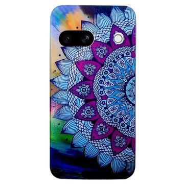 Google Pixel 8a Stylové Pouzdro Ultra-Slim TPU - Mandala květina