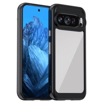 Google Pixel 9/9 Pro Anti-Shock Hybridní Pouzdro - Černá