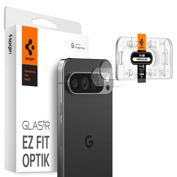 Google Pixel 9 Pro Spigen Glas.tR Ez Fit Optik Camera Lens Protector - 2 Pcs. - Clear