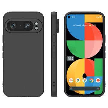 Google Pixel 9 Pro XL Protiskluzové TPU Pouzdro - Černá