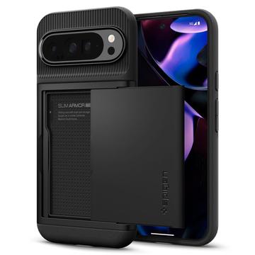 Google Pixel 9 Pro XL Spigen Slim Armor CS pouzdro - černá