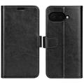 Google Pixel 9a Wallet Case Magnetic Closure - Black