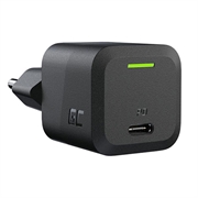 Green Cell Power GaN Charger 33W - Compact USB-C Fast Charger for Laptop, MacBook, iPhone, Tablet, Nintendo Switch - Black