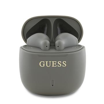 Guess Printed Classic Logo TWS Wireless Earphones - Taupe