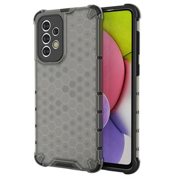 Honeycomb Armored Samsung Galaxy A33 5G Hybrid Case - Black