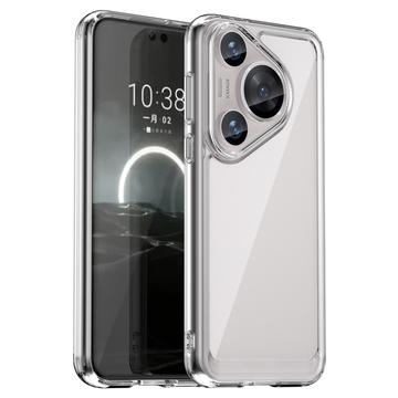 Huawei Pura 70 Pro Anti-Shock Hybridní Pouzdro - Průhledný