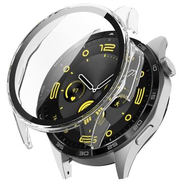 Huawei Watch GT 4 Plastové Pouzdro s Ochranou Displeje - 46mm - Průhledná