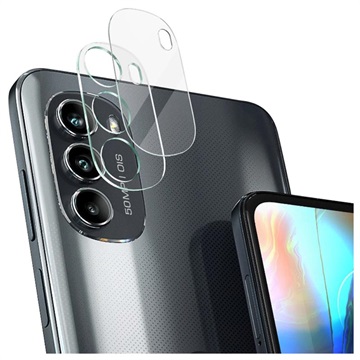 Imak 2-in-1 HD Motorola Moto G82 Camera Lens Tempered Glass Protector