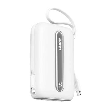 Joyroom JR-L012 Plus 20000mAh Power Bank w. USB-C, Lightning Cables - 22.5W