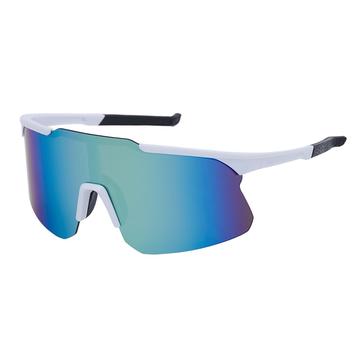 KV Speed Half Frame Cycling Glasses - White / Black