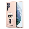 Karl Lagerfeld Ikonik Samsung Galaxy S23 Ultra 5G Silicone pouzdro