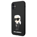 Karl Lagerfeld Ikonik iPhone 11 Silicone Case - černá