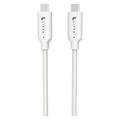 Lippa USB-C / USB-C Cable - 1m, 10Gbps, 100W - White