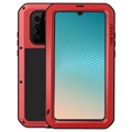 Love Mei výkonný Huawei P30 Pro Hybrid Case - červená