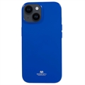 iPhone 15 Mercury Goospery Glitter TPU Pouzdro - Modrý