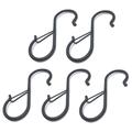 Metal S Hooks with Closure - 5 Pcs.