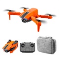 Mini skládací dron s 4K kamerou a dálkovým ovládáním S65 - oranžová