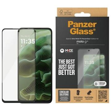 Motorola Moto G35 PanzerGlass Ultra-Wide Fit Ochrana Obrazovky - 9H - Černý okraj