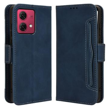 Motorola Moto G84 Cardholder Series Pouzdro na Peněženku - Modrý