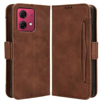 Motorola Moto G84 Cardholder Series Pouzdro na Peněženku - Hnědý