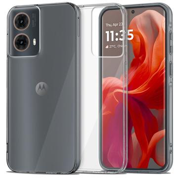 Motorola Moto G85/S50 Neo Tech-Protect Flexair Hybridní Pouzdro - Průhledný