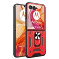 Motorola Razr 50 Ultra Hybrid Case with Ring Holder - Red