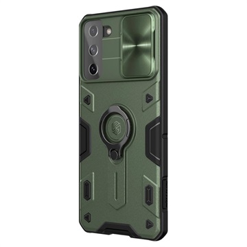 Brnění Nillkin Camshield Samsung Galaxy S21+ 5G Hybrid Case - Army Green