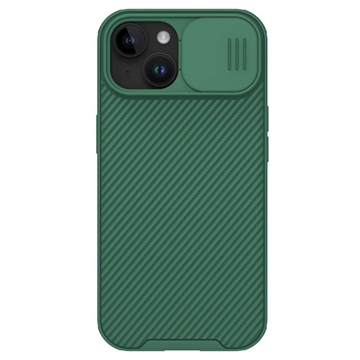 iPhone 15 Nillkin CamShield Pro Hybridní Pouzdro - Zelená