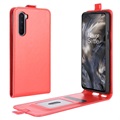 OnePlus Nord Vertical Flip pouzdro se slotem karty