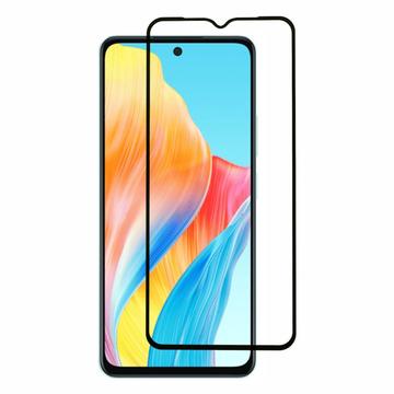 Ochranné tvrzené sklo na displej Oppo A58 4G – Černá hrana