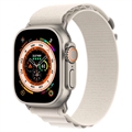 Apple Watch Ultra/8/SE (2022)/7/SE/6/5/4 Alpský Tah MQE73ZM/A - 49mm, 45mm, 44mm - L (Otevřená krabice - Vynikající) - Hvězdně Bílá