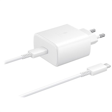 Samsung USB -C Fast Travel Charger EP -TA845XWEGWW - 45W - Bílá