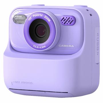 P79 Kids Instant Print Digital Camera – Dual Lens, 1080P, 32GB - Purple