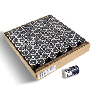 Panasonic Industrial Powerline LR20/D Alkaline Batteries - Bulk - 85 Pcs.