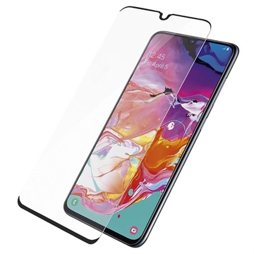 PanzerGlass Case Friendly Samsung Galaxy A70 Ochranná fólie na displej (Otevřená krabice - Vynikající) - Černá