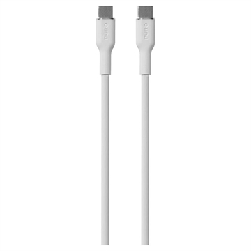 Puro Icon Soft USB-C / USB-C kabel - 1,5 m - bílý