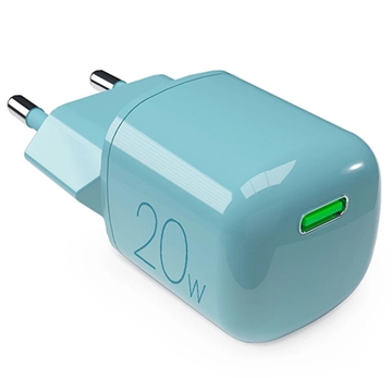 Puro MiniPro GaN USB-C Wall Charger - 20W - Green