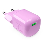 Puro MiniPro GaN USB-C Wall Charger - 20W - Pink