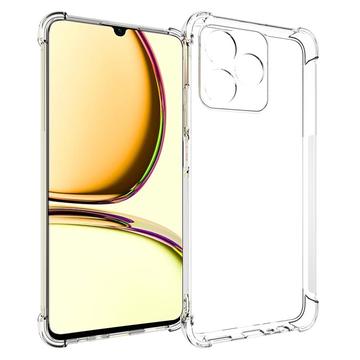 Realme C51/C53/Narzo N53 Pouzdro Nárazuvzdorný TPU - Průhledné