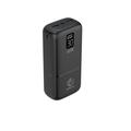 Rebeltec P30 Power Bank 30000mAh w. 2x USB-A, USB-C - 22.5W - Black