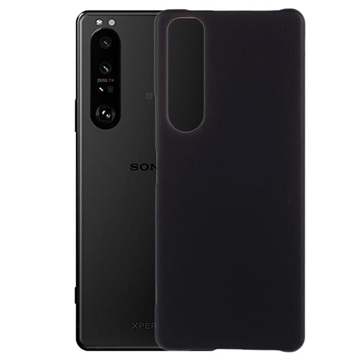 Sony Xperia 1 III pogumované plastové pouzdro - černá