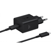 Samsung Super Fast USB -C napájecí adaptér EP -T4510XBEGEU - 45W - BLACK