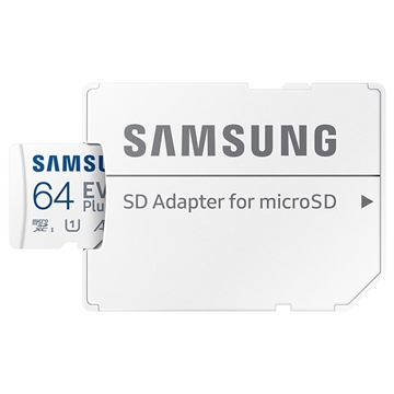 Samsung EVO Plus MicroSDXC Paměťová karta s adaptérem MB-MC64KA/EU