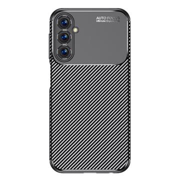 Samsung Galaxy A05s Beetle Uhlíkové Vlákno TPU Pouzdro - Černé