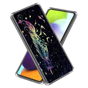 Samsung Galaxy A25 Stylové Pouzdro Ultra-Slim TPU - Pírko