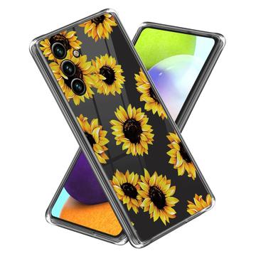 Samsung Galaxy A25 Stylové Pouzdro Ultra-Slim TPU - Slunečnice